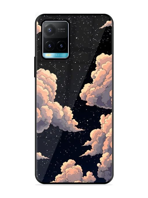 Starry Night Dreams Glossy Soft Edge Case for Vivo Y33S Chachhi