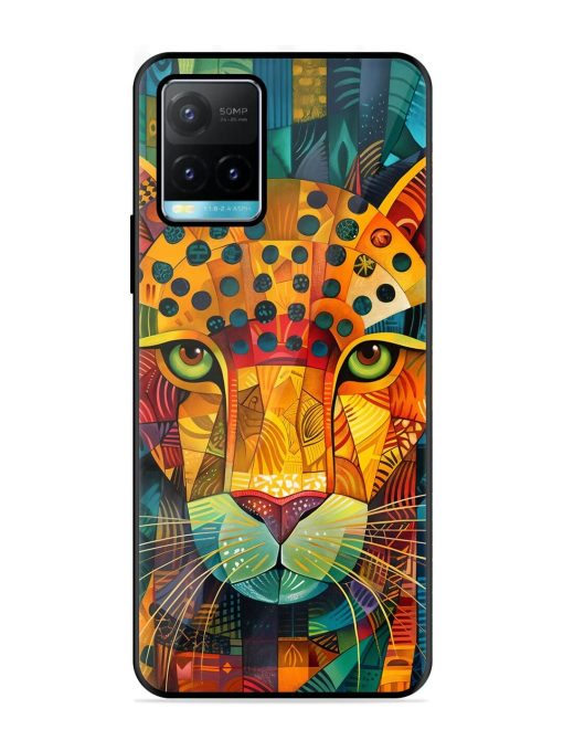 Mosaic Majesty Glossy Soft Edge Case for Vivo Y33S