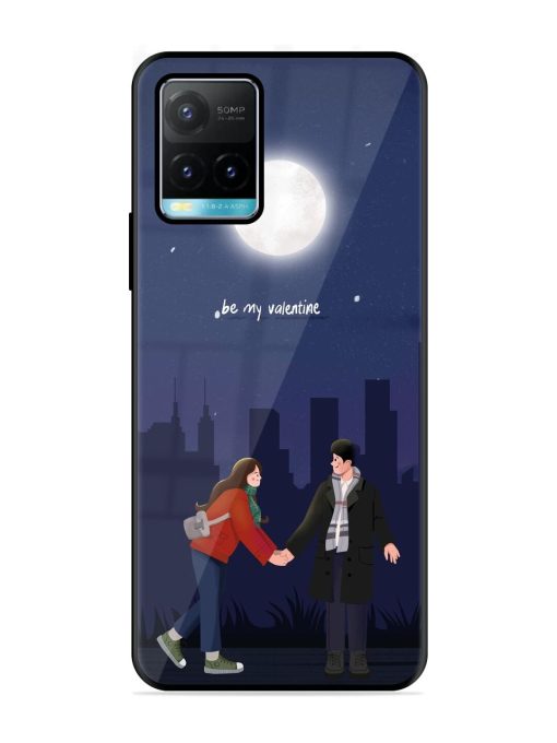 Moonlight Proposal Glossy Soft Edge Case for Vivo Y33S Chachhi