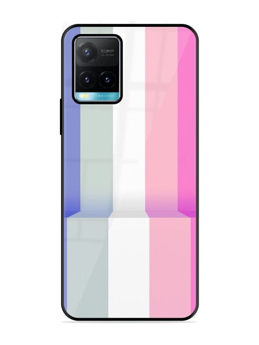 Pastel Palette Glossy Soft Edge Case for Vivo Y33S Chachhi