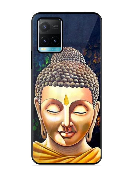 Buddha Face Glossy Soft Edge Case for Vivo Y33S Chachhi