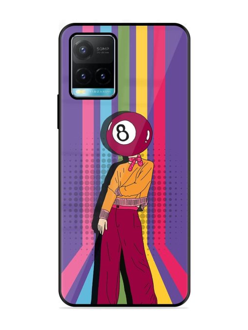 Eight Ball Fashionista Glossy Soft Edge Case for Vivo Y33S Chachhi