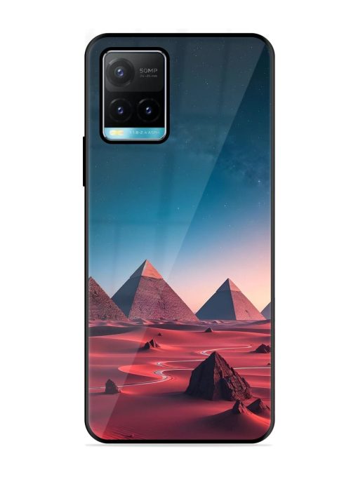 Ancient Wonders Sky Glossy Soft Edge Case for Vivo Y33S Chachhi