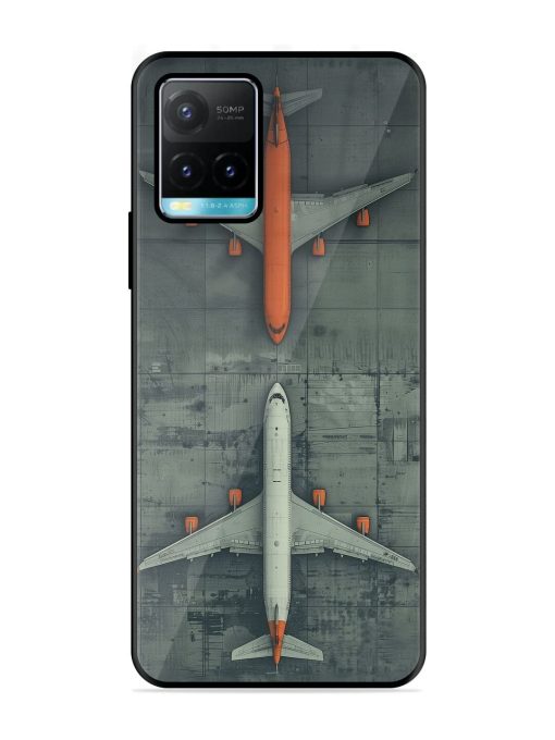 Grounded Giants Glossy Soft Edge Case for Vivo Y33T Chachhi