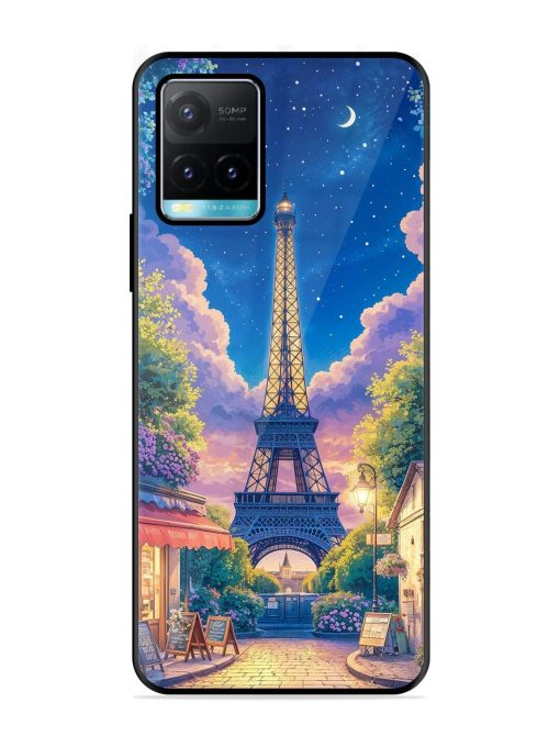 Twilight In Paris Glossy Soft Edge Case for Vivo Y33T Chachhi