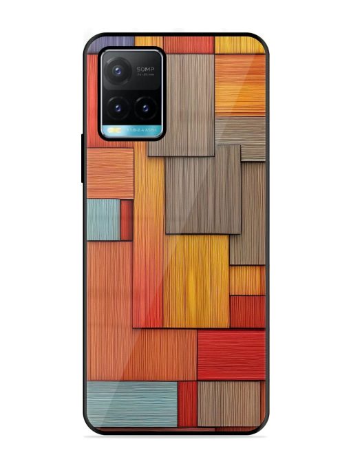 Woodsy Wonders Glossy Soft Edge Case for Vivo Y33T Chachhi