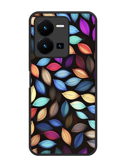 Colorful Kaleidoscope Glossy Soft Edge Case for Vivo Y35 Chachhi