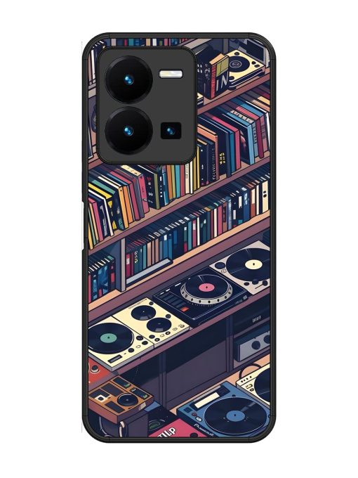 Music Lover'S Haven Glossy Soft Edge Case for Vivo Y35 Chachhi