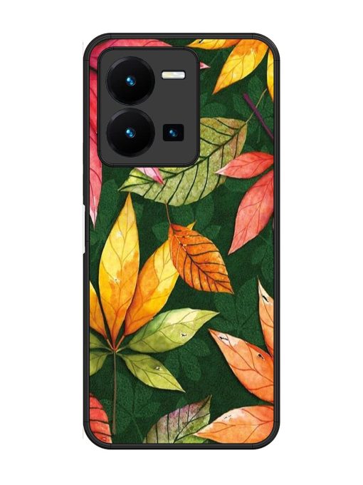 Autumn'S Embrace Glossy Soft Edge Case for Vivo Y35 Chachhi