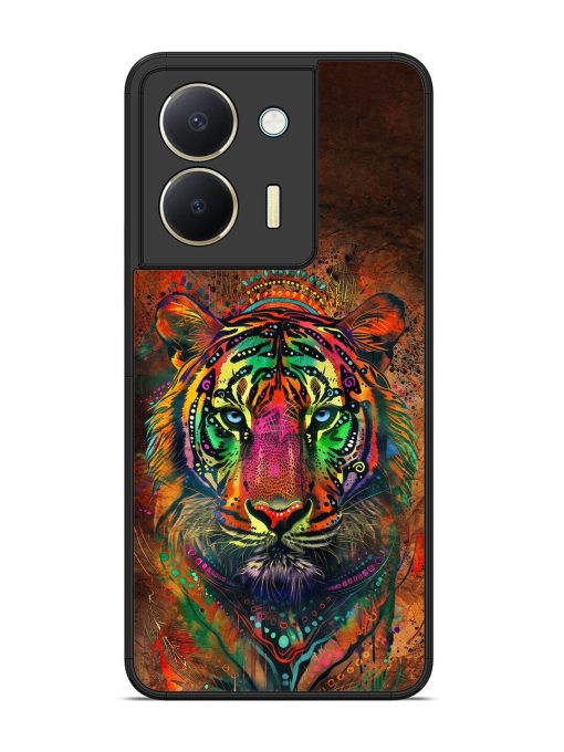 Cosmic Tiger Glossy Soft Edge Case for Vivo Y36 Chachhi