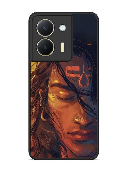 Tranquil Shiva Glossy Soft Edge Case for Vivo Y36 Chachhi