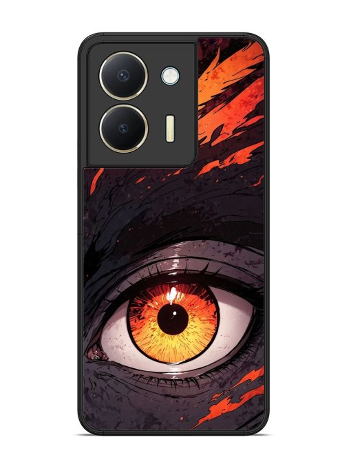 Inferno Gaze Glossy Soft Edge Case for Vivo Y36 Chachhi