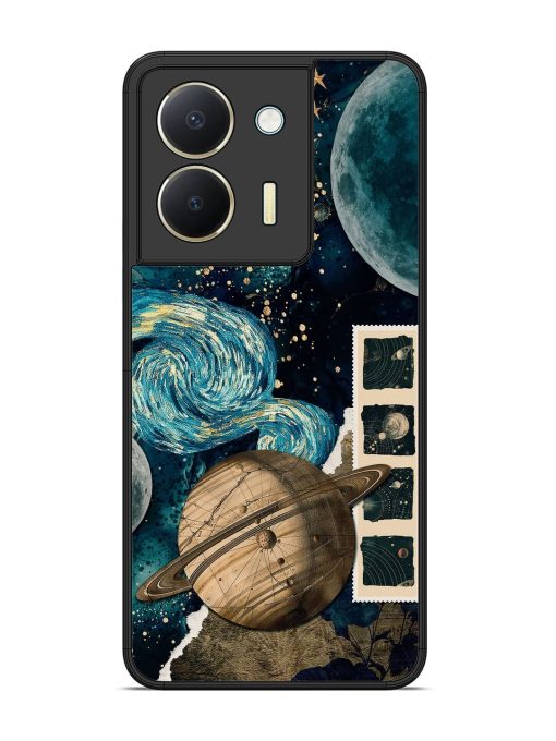 Celestial Tapestry Glossy Soft Edge Case for Vivo Y36 Chachhi