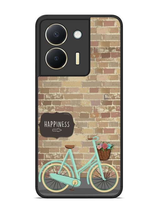 Pedaling Towards Happiness Glossy Soft Edge Case for Vivo Y36 Chachhi