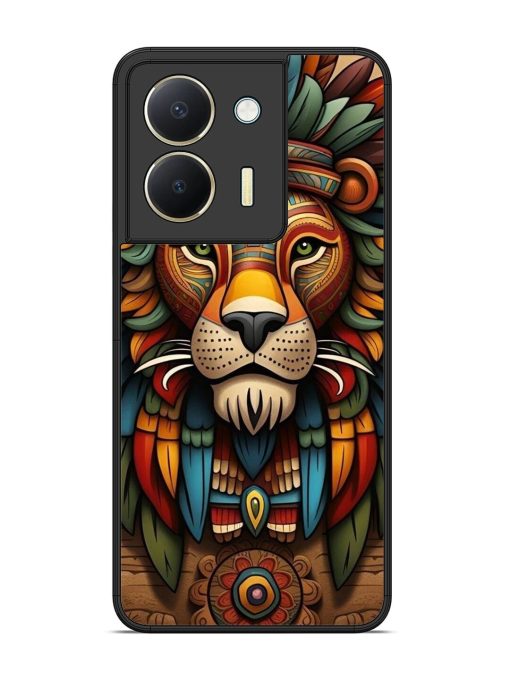 Aztec Majesty Glossy Soft Edge Case for Vivo Y36 Chachhi