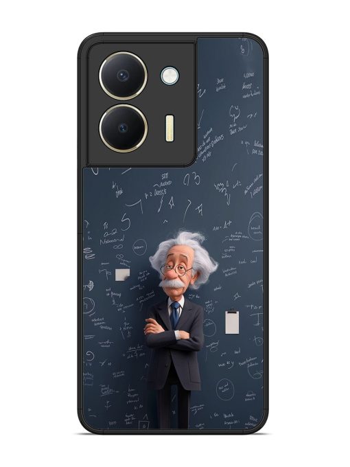 Albert Einstein Glossy Soft Edge Case for Vivo Y36 Chachhi