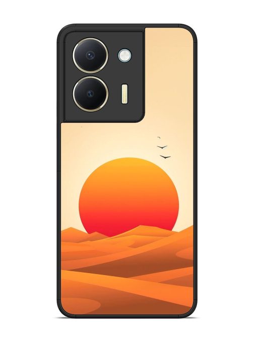 Desert Sunset Glossy Soft Edge Case for Vivo Y36 Chachhi