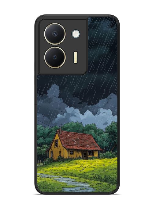 Rainy Day Retreat Glossy Soft Edge Case for Vivo Y36 Chachhi