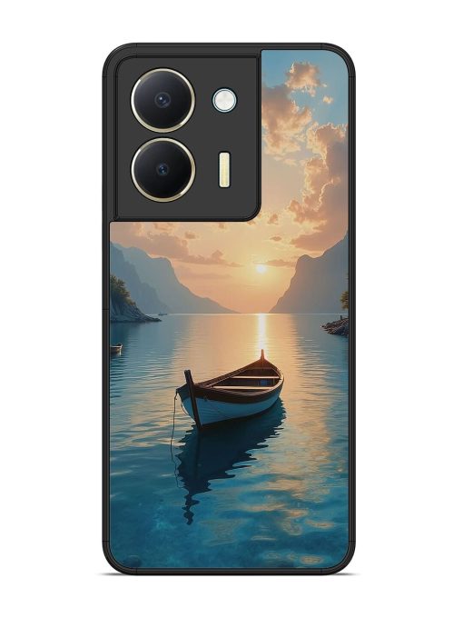 Serene Sunset Glossy Soft Edge Case for Vivo Y36 Chachhi