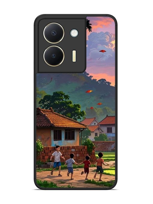 Sunset Play Glossy Soft Edge Case for Vivo Y36 Chachhi