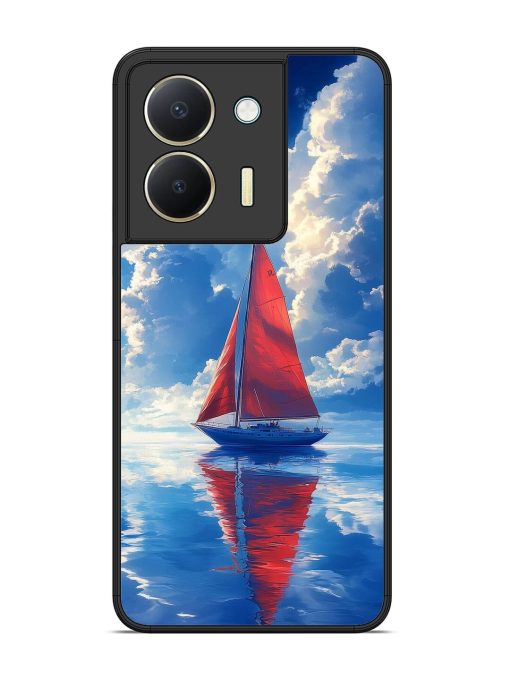 Crimson Sails Glossy Soft Edge Case for Vivo Y36 Chachhi