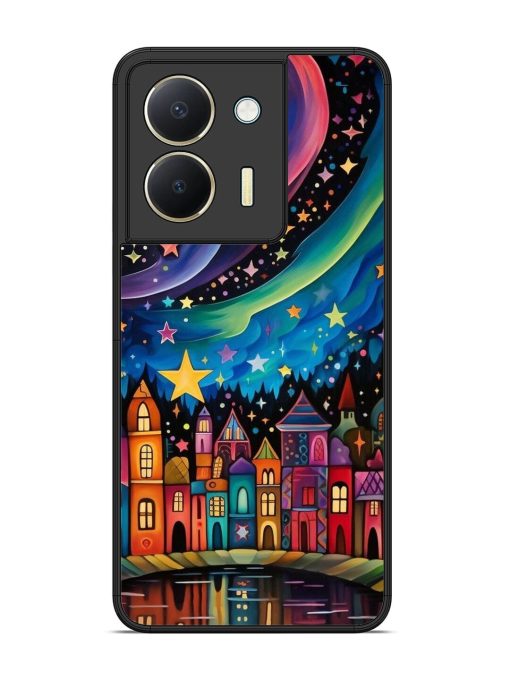 Starlit Village Glossy Soft Edge Case for Vivo Y36 Chachhi