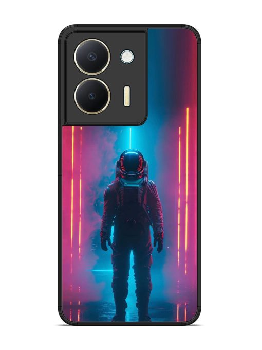 Neon Astronaut Glossy Soft Edge Case for Vivo Y36 Chachhi