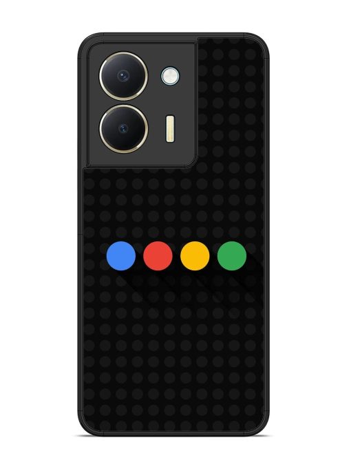 Google Dots Glossy Soft Edge Case for Vivo Y36 Chachhi