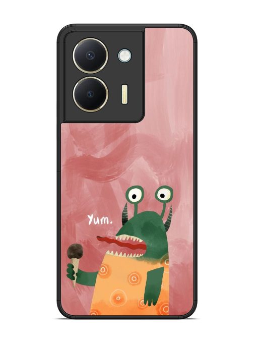 Hungry Monster Glossy Soft Edge Case for Vivo Y36 Chachhi