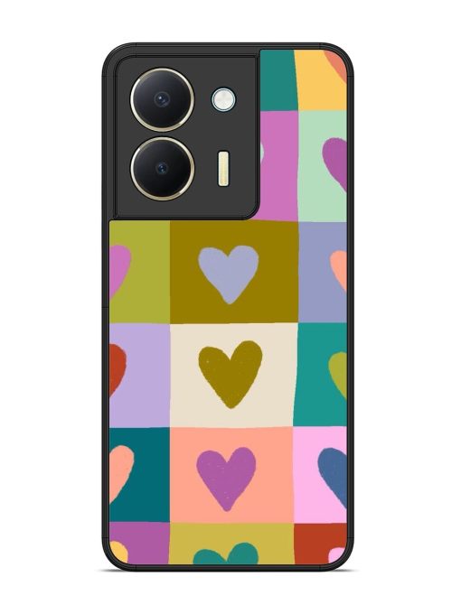 Box Of Hearts Glossy Soft Edge Case for Vivo Y36 Chachhi