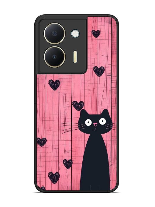 Feline Valentine'S Day Glossy Soft Edge Case for Vivo Y36 Chachhi