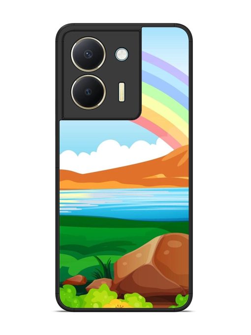 Rainbow Over The Lake Glossy Soft Edge Case for Vivo Y36 Chachhi