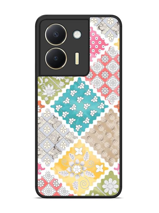 Patchwork Dreamscape Glossy Soft Edge Case for Vivo Y36