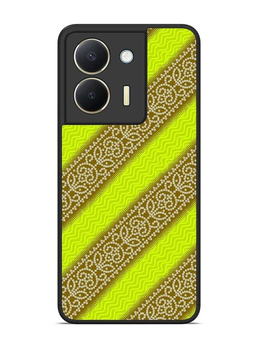 Golden Bandana Bliss Glossy Soft Edge Case for Vivo Y36