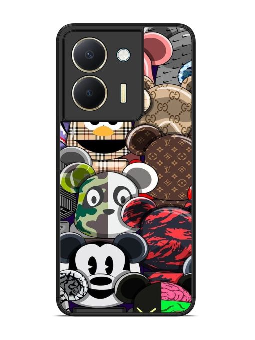 Streetwear Bearbrick Extravaganza Glossy Soft Edge Case for Vivo Y36 Chachhi