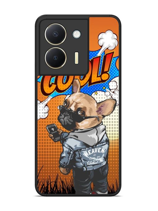 Cool Pup Glossy Soft Edge Case for Vivo Y36 Chachhi