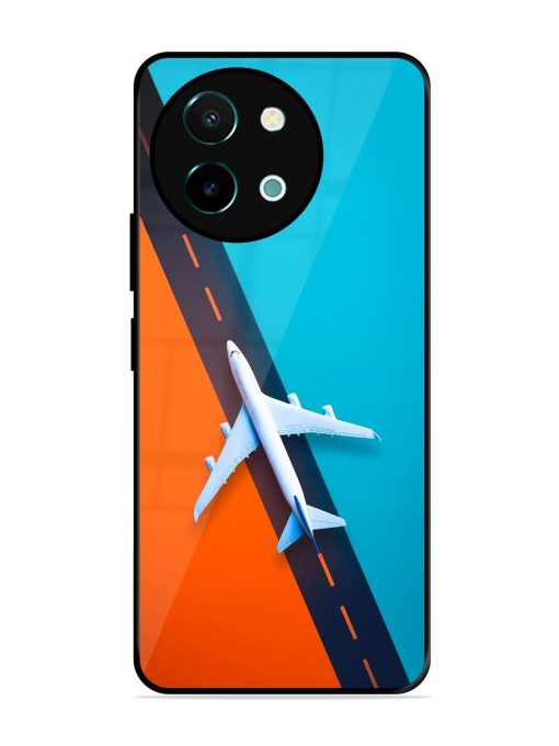 Skyward Bound Glossy Soft Edge Case for Vivo Y38 (5G) Chachhi