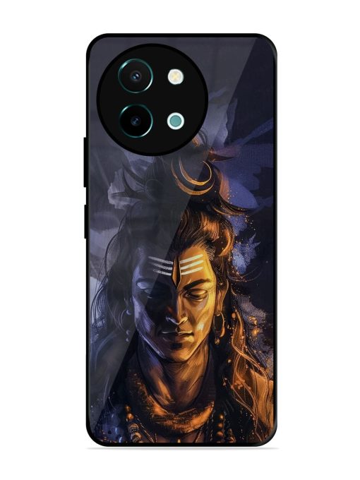 Lord Shiva Glossy Soft Edge Case for Vivo Y38 (5G) Chachhi