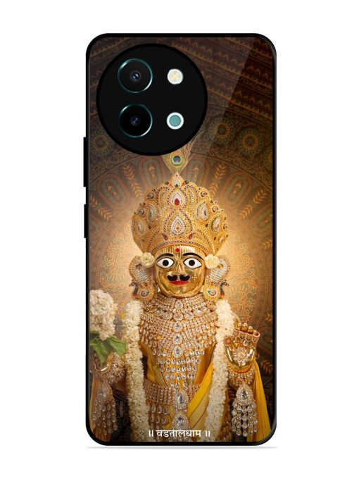 Hare Krishna Maharaj Glossy Soft Edge Case for Vivo Y38 (5G) Chachhi