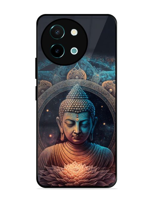 The Buddha Art Glossy Soft Edge Case for Vivo Y38 (5G) Chachhi