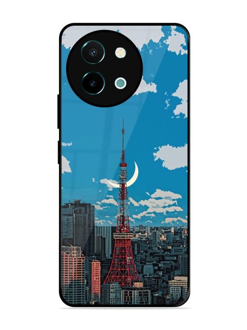 Tokyo Twilight Glossy Soft Edge Case for Vivo Y38 (5G)