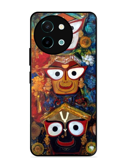 Lord Jagannath Glossy Soft Edge Case for Vivo Y38 (5G) Chachhi