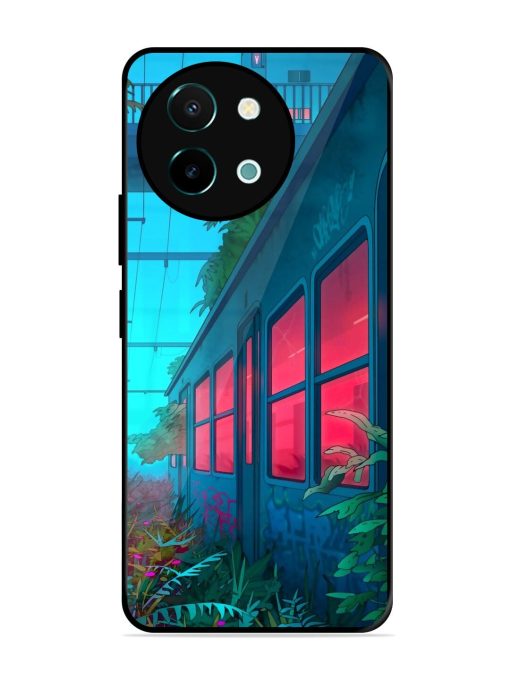 Urban Jungle Glossy Soft Edge Case for Vivo Y38 (5G) Chachhi