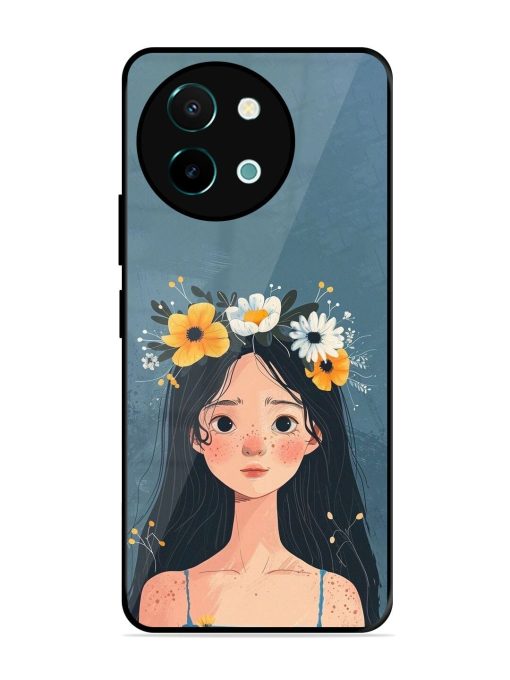 Gurl Art Glossy Soft Edge Case for Vivo Y38 (5G) Chachhi