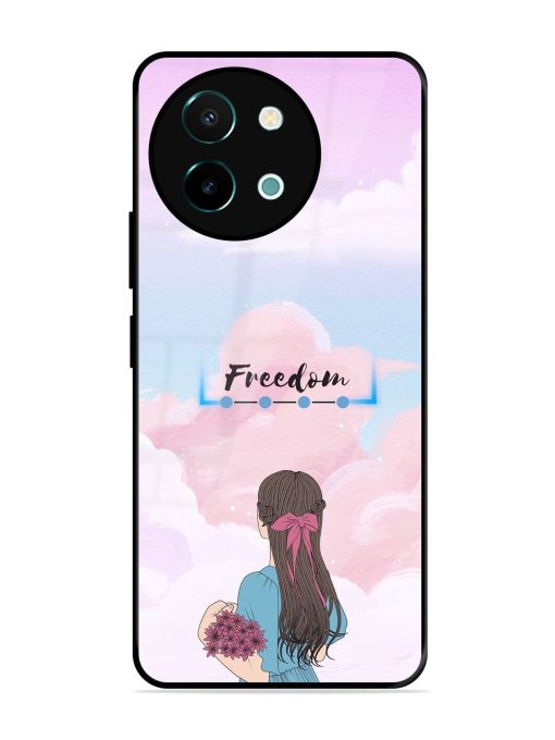 Skyward Dreams Glossy Soft Edge Case for Vivo Y38 (5G) Chachhi