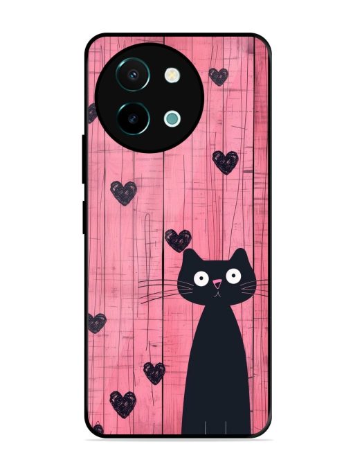 Feline Valentine'S Day Glossy Soft Edge Case for Vivo Y38 (5G) Chachhi