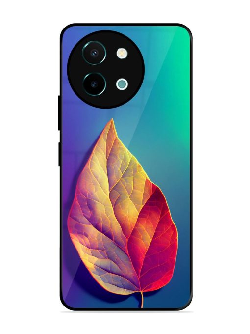 Autumn'S Embrace Glossy Soft Edge Case for Vivo Y38 (5G) Chachhi