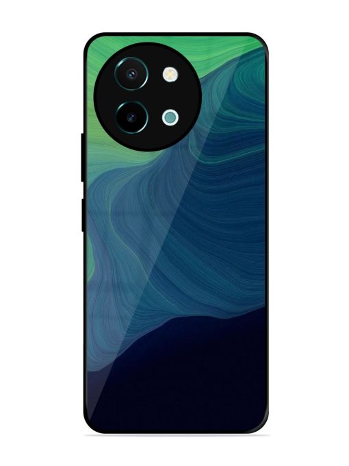 Oceanic Dreams Glossy Soft Edge Case for Vivo Y38 (5G) Chachhi