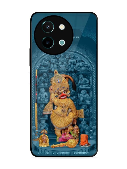 Divine Grace Of Shri Kashtabhanjandev Glossy Soft Edge Case for Vivo Y38 (5G) Chachhi