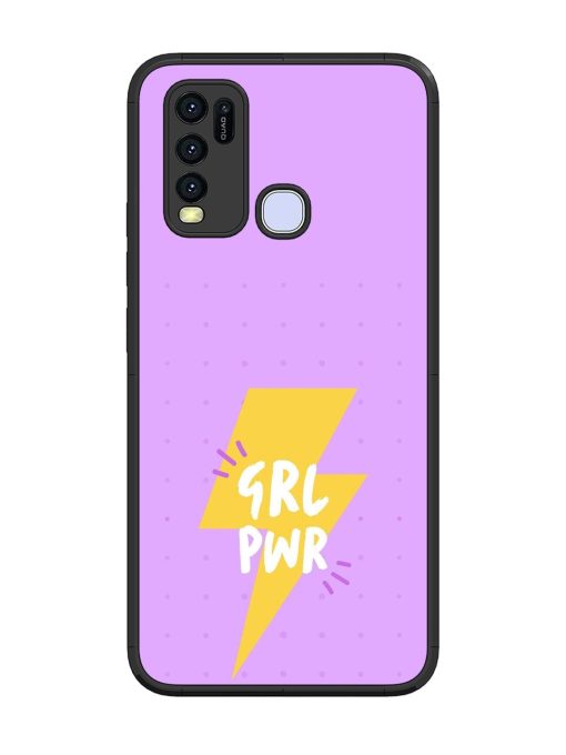 Girl Power Spark Glossy Soft Edge Case for Vivo Y50 Chachhi